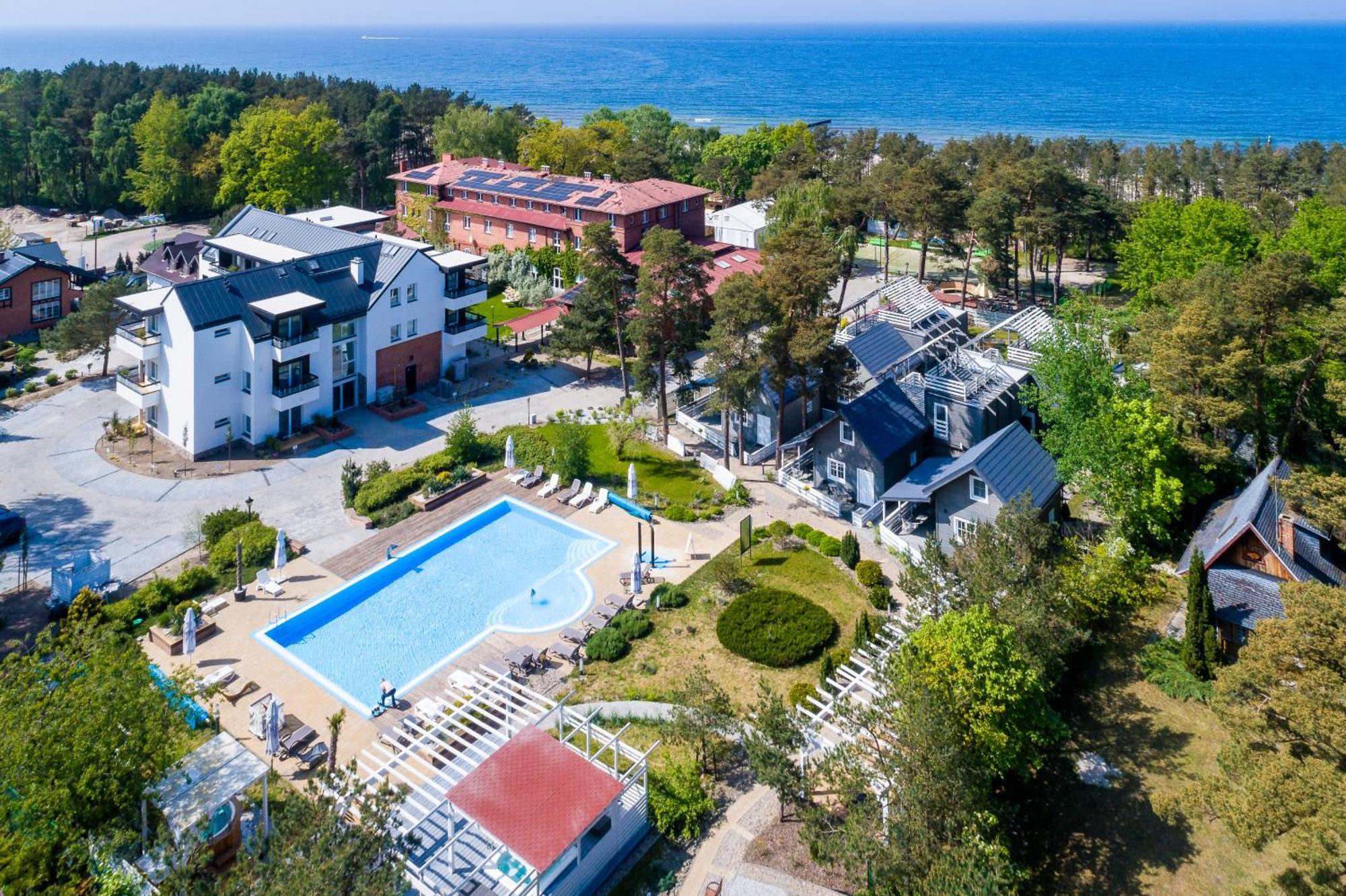 Apartamenty Przy Plazy Z Basenem Z Podgrzewana Woda I Mini Spa - Osrodek Kolonijno-Wczasowy Mewa Нєхоже Екстер'єр фото