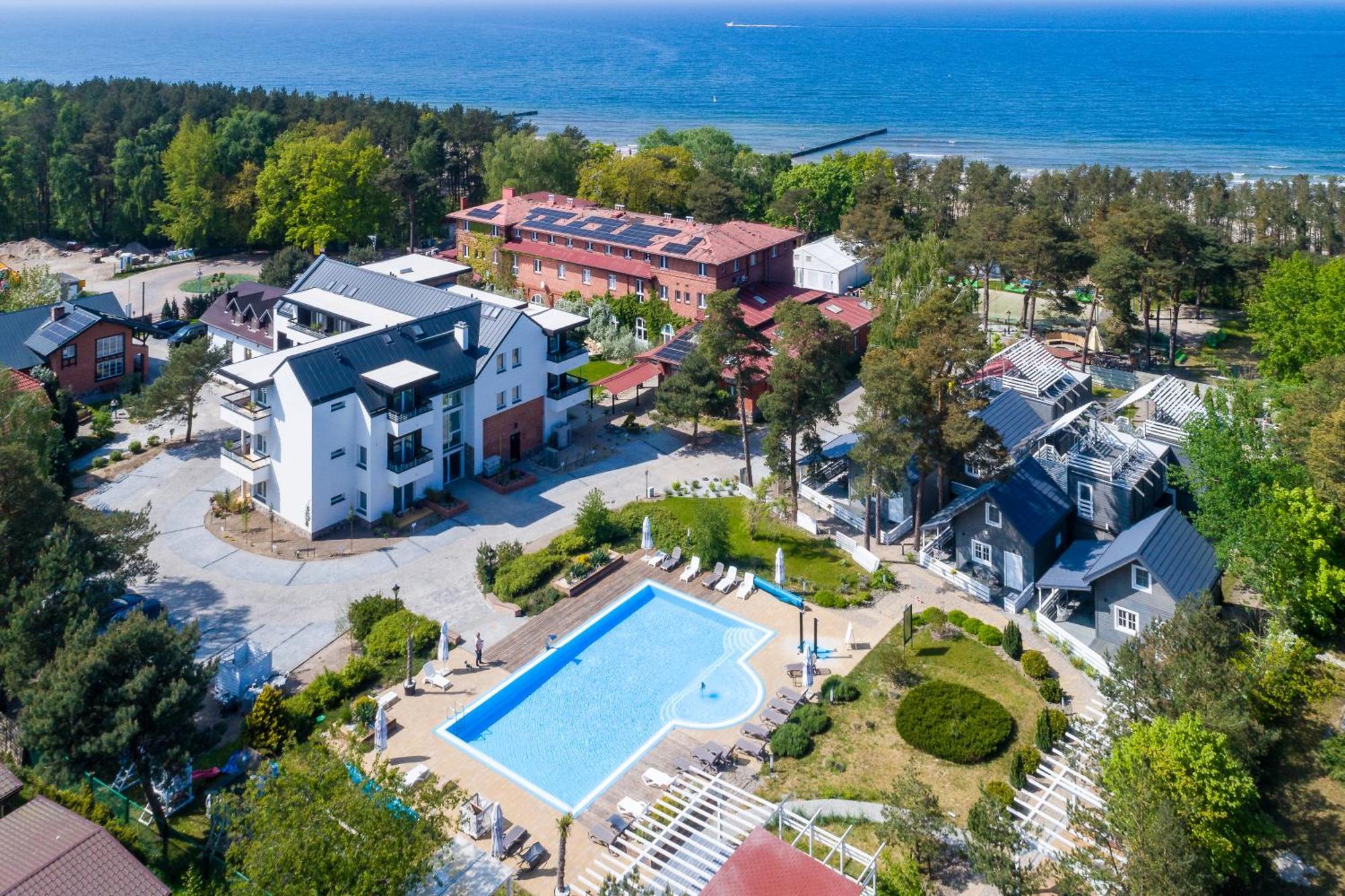 Apartamenty Przy Plazy Z Basenem Z Podgrzewana Woda I Mini Spa - Osrodek Kolonijno-Wczasowy Mewa Нєхоже Екстер'єр фото