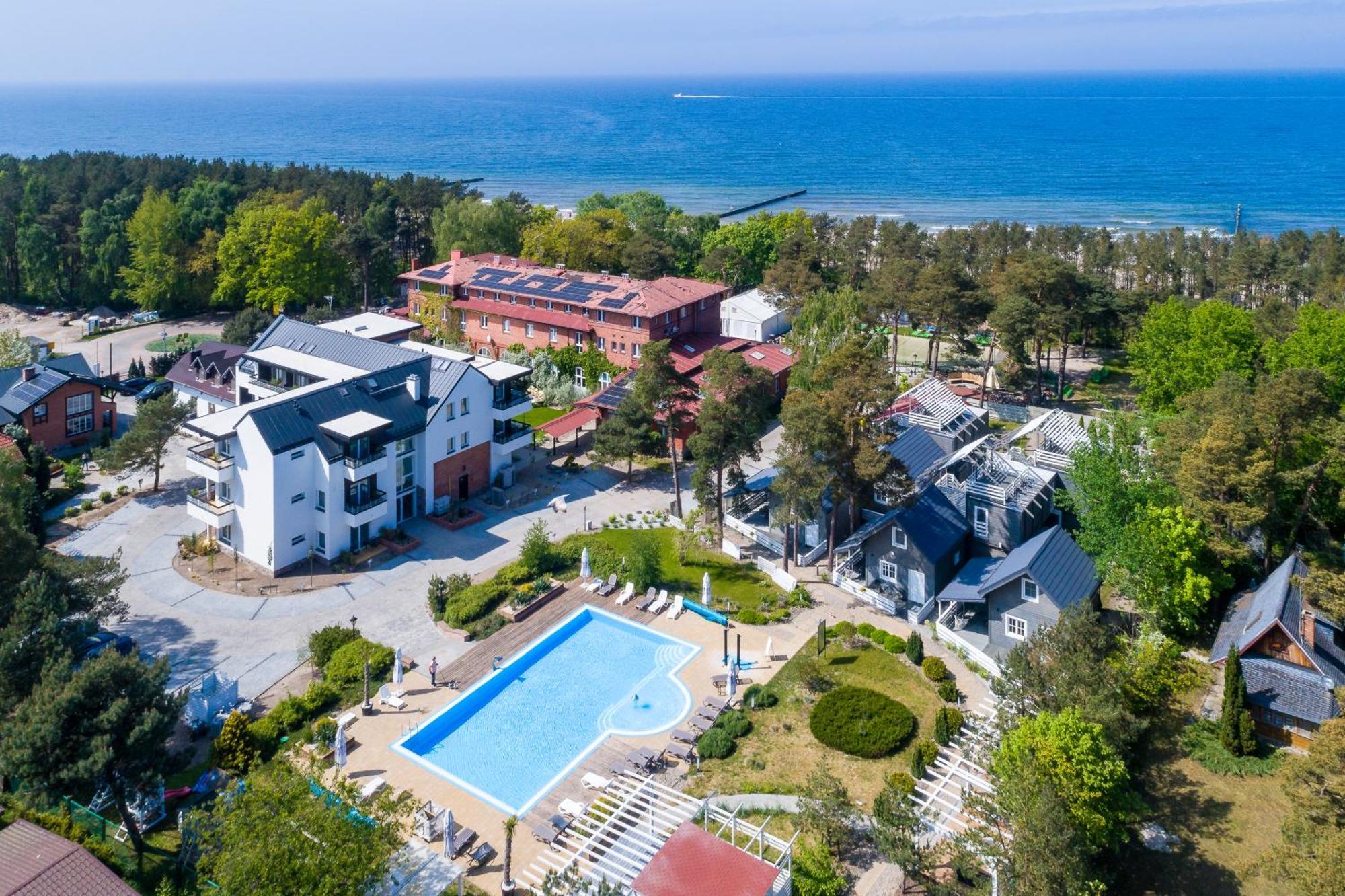 Apartamenty Przy Plazy Z Basenem Z Podgrzewana Woda I Mini Spa - Osrodek Kolonijno-Wczasowy Mewa Нєхоже Екстер'єр фото